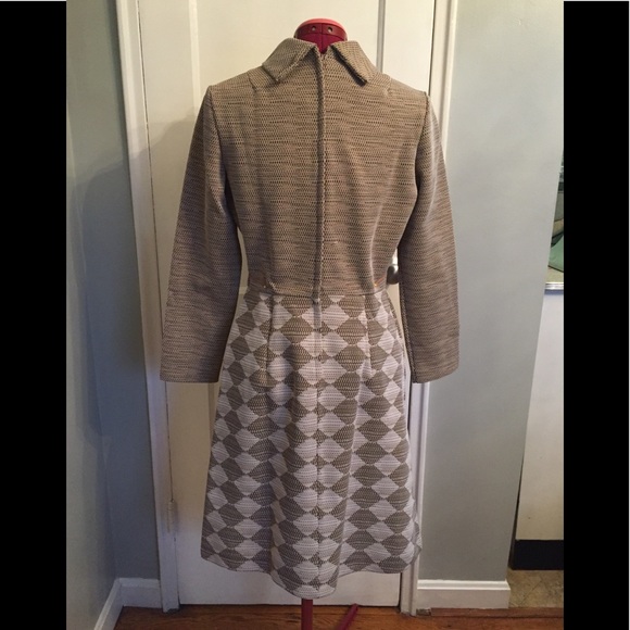 Vintage long sleeve dress - Picture 4 of 7
